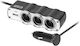 Autostromversorgung 3fach + Usb 12/24v 60w Peiying