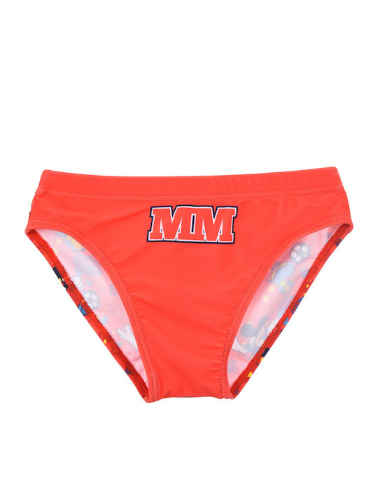 Superheroes Kids Swimwear Swim Briefs Red (red)