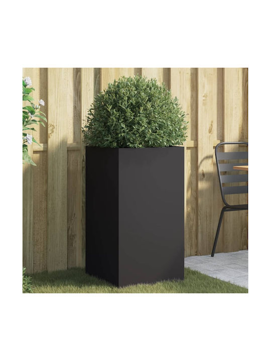 vidaXL Blumenkasten 42x38cm Black 841577