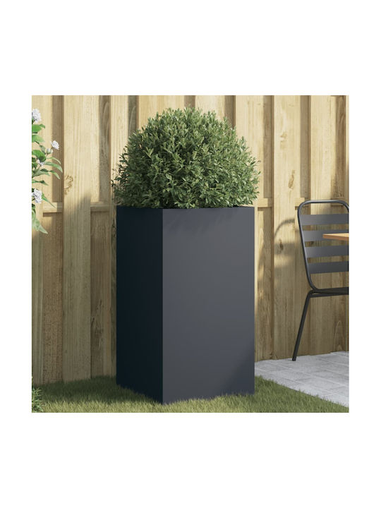 vidaXL Planter Box 42x38cm Charcoal 841579