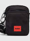 Ethon Herrentasche Schulter / Crossbody Schwarz