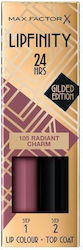 Max Factor Lipfinity 24hrs Set de machiaj pentru față și corpBuze 105 Radiant Charm
