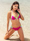 Set Bikini Τριγωνάκι Φούξια