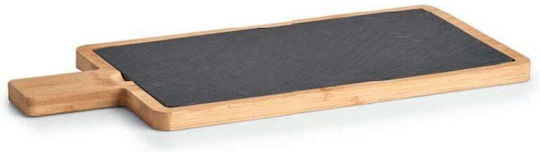Zeller Servierplatte Hölzernes 40x19x1.5cm 1Stück