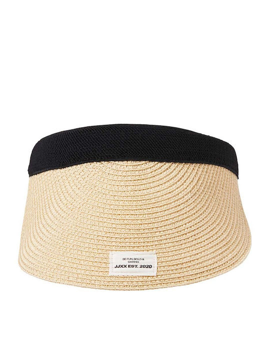 Jack & Jones Fabric Women's Visor Hat Beige