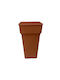 Micplast Daiquiri Pot Plastic Terracotta 30x52x30cm.