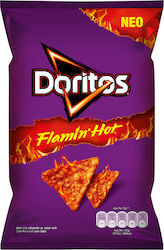 Σνακ Από Καλαμπόκι Flaming Hot Doritos (75g)