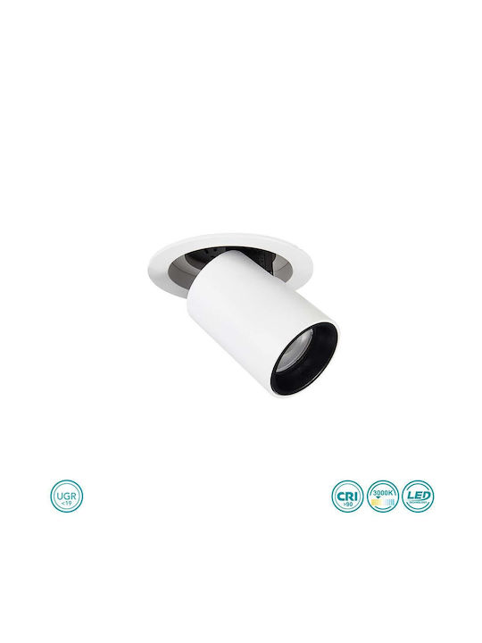 Viokef Metallisch Einbau Spot mit integriertem ...