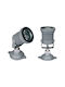 Gekas Einzel LED Spot in Silber Farbe