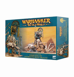 Warhammer Lumea Veche Tomb King Preot Liche Pe Dragon De Os Necrolit Figură Warhammer Lumea Veche Tomb King Preot Liche Pe Dragon De Os Necrolit Figură