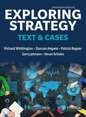 Exploring Strategy Text Cases Kevan Scholes Limited