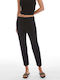 Women's Fabric Trousers Black