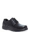 Leder Herren Freizeitschuhe Schwarz