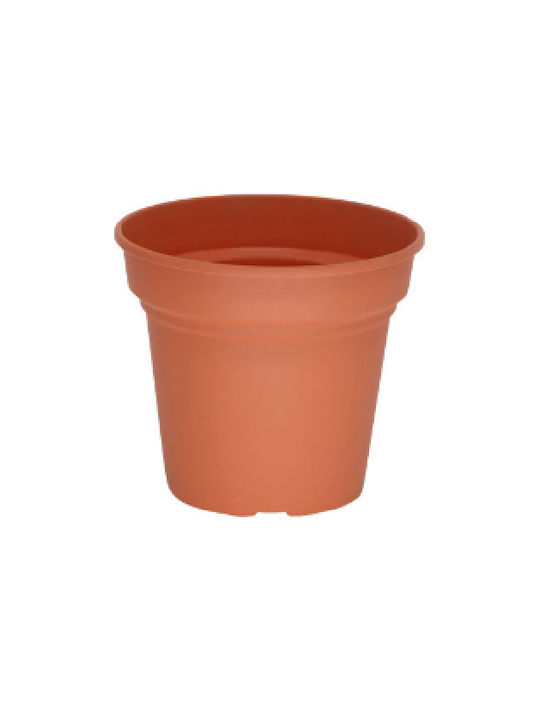 Micplast Daiquiri Flower Pot 25x21.5cm Terracotta 11.12.06.01