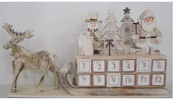 JK Home Decoration Advent Calendar DIY Wooden