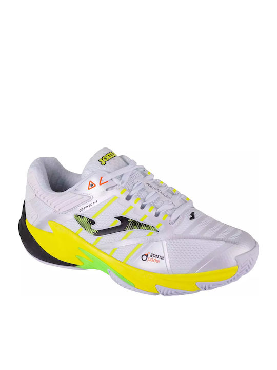 Joma Open Bărbați Pantofi Tenis Albi