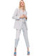 Passager Women's Waisted Blazer Grey