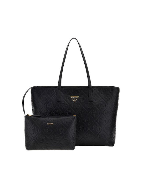 Guess Power Play Women's Bag Tote Hand Black