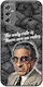 Brilliant Business Minds - Aristotle Onassis Back Cover Silicone Multicolour (Galaxy M13)