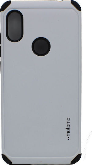 Motomo Back Cover Silicone / Plastic White (Redmi Note 6 Pro)