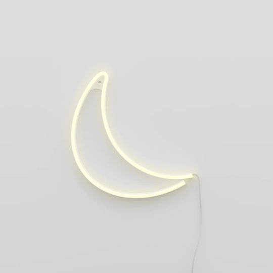 Moon Neon Διακοσμητικό Φωτιστικό LED