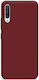 Umschlag Rückseite Silikon Burgundisch (Huawei P Smart Pro)