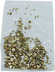 Decorative Nail Rhinestones Gold