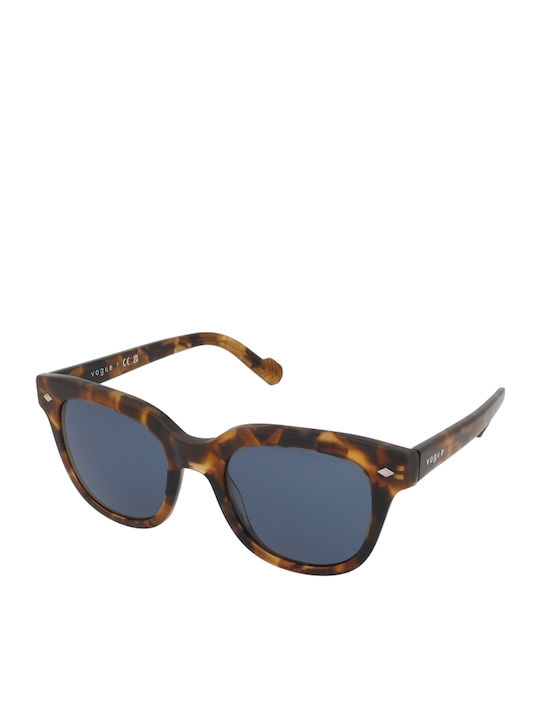 Vogue Unisex Sunglasses with Brown Tartaruga Plastic Frame and Blue Lens VO5408S 281980