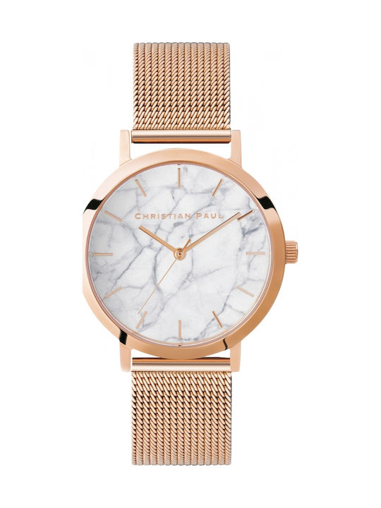 Christian Paul Uhr Batterie mit Metallarmband