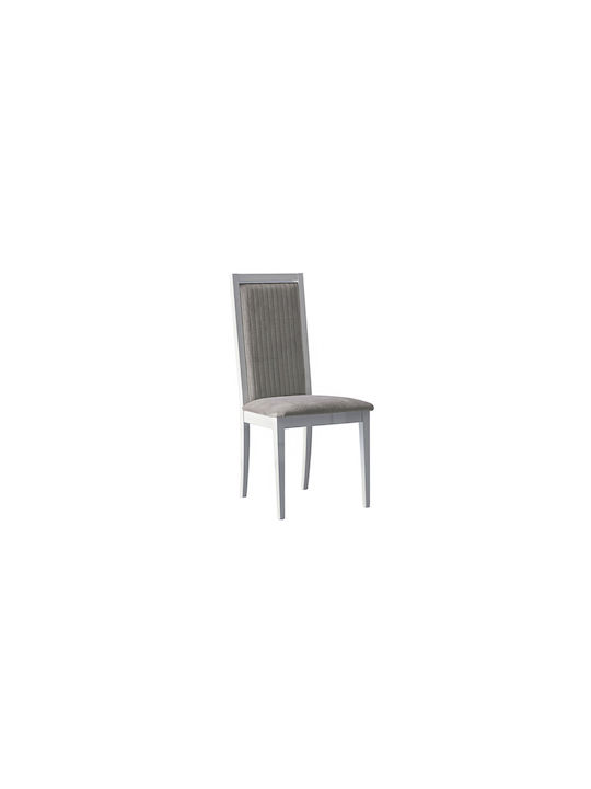 Dining chair "stripe" Elite Bianco (elib1) 50x52x105y