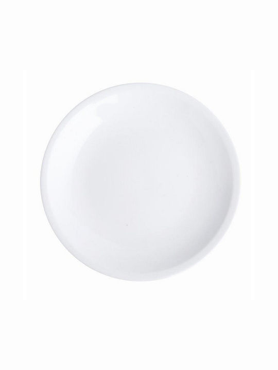 Max Home Πιάτο Ρηχό Λευκό με Διάμετρο 25.5cm