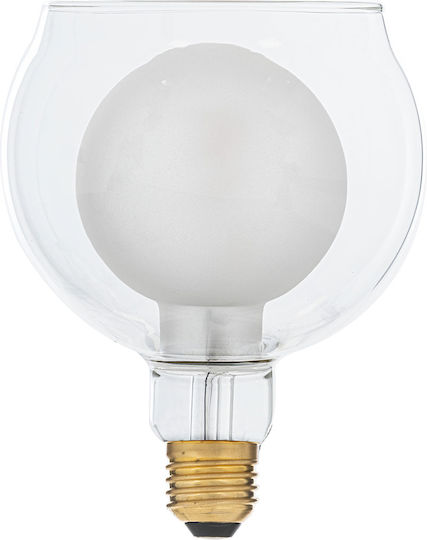 Atmosphera Λάμπα LED 4W για Ντουί E27 και Σχήμα G125 Θερμό Λευκό 320lm