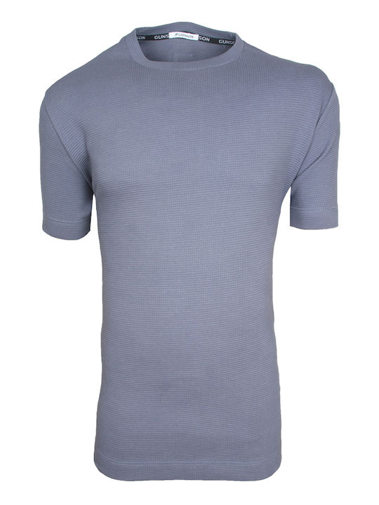 Gunson Herren Shirt Silber