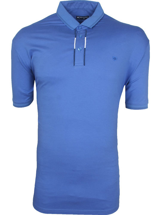 Polo Short Sleeve Blouse Blue
