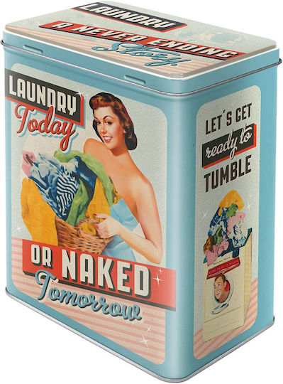 Nostalgic Art Nostalgic Set of 50 Pieces Tea Storage Boxes with Lid Metallic 14x10x20cm 50 Pieces