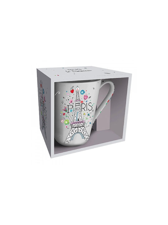 Tasse Keramik Weiß 370ml 1Stück