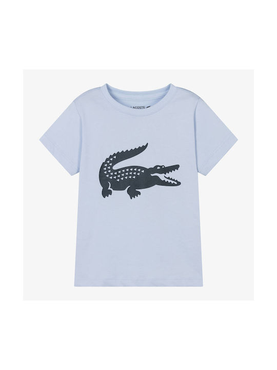 Lacoste Παιδικό T-shirt Pale Blue