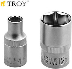 Troy Карудаки Шестограм с Каре Приемник 1/4" Диаметър 1/4" 1бр Troy Карудаки Шестограм с Каре Приемник 1/4" Диаметър 1/4" 1бр