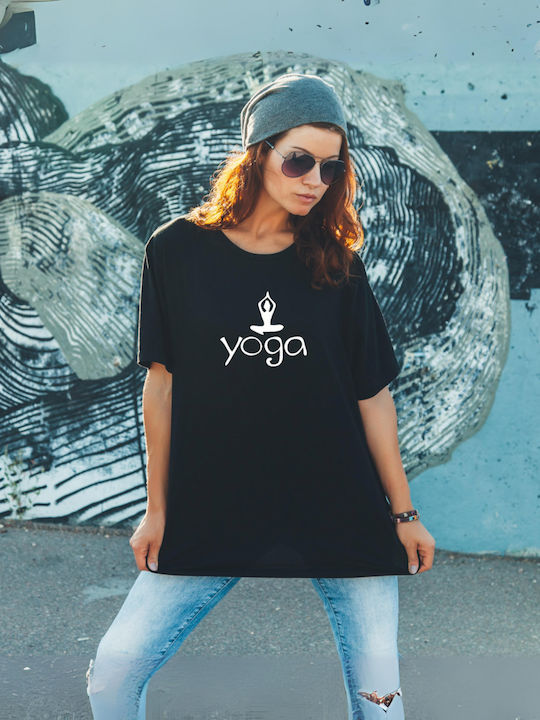 Γυναικεία Μπλούζα Yoga Wty747-μαύρο