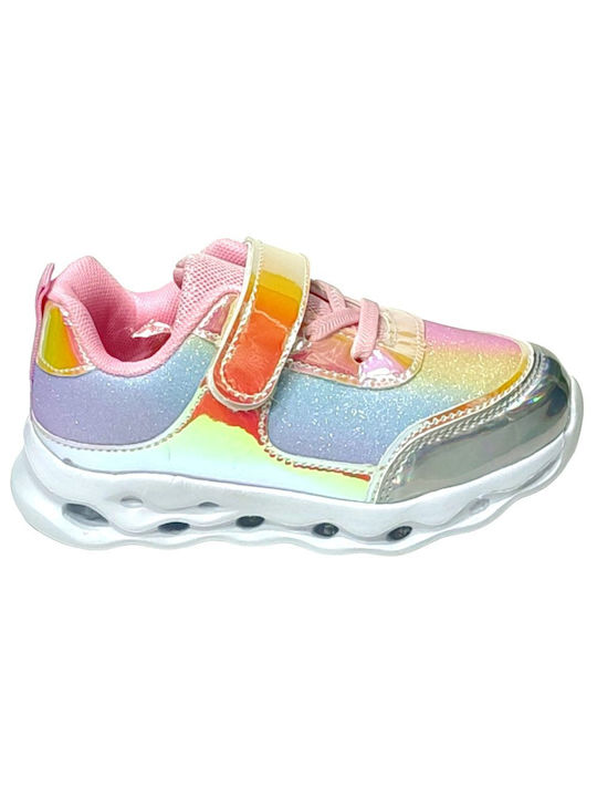 Happy Bee Kids Sneakers Pink