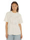 Tommy Hilfiger Damen T-shirt Ecru