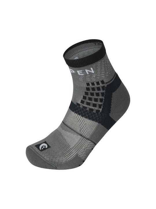Lorpen T3 Light Hiker Shorty Eco Athletic Socks Gray 1 Pair
