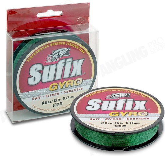 Sufix Gyro Нишка за риболов 100м / 0.14мм