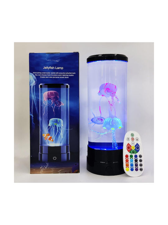 Lumina de înot pentru meduze mici cu Usb Jellyfish Lava Lamp Mds965