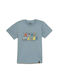 abo Kids' T-shirt Gray