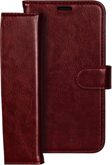 Xiaomi Redmi Redmi 8 / 8a Fancy Diary Case Wallet Case cu posibilitate de stand -bordeaux