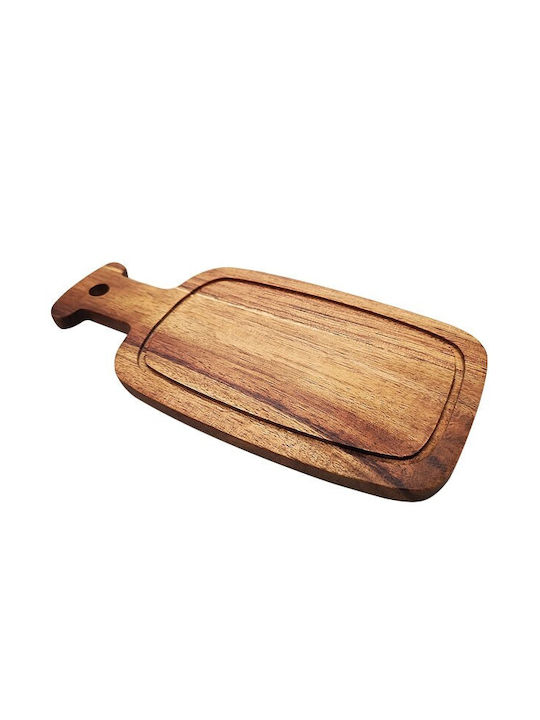 Wooden Serving Platter 19x9cm