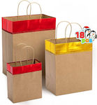 Paper Bag for Gift Red 18pcs