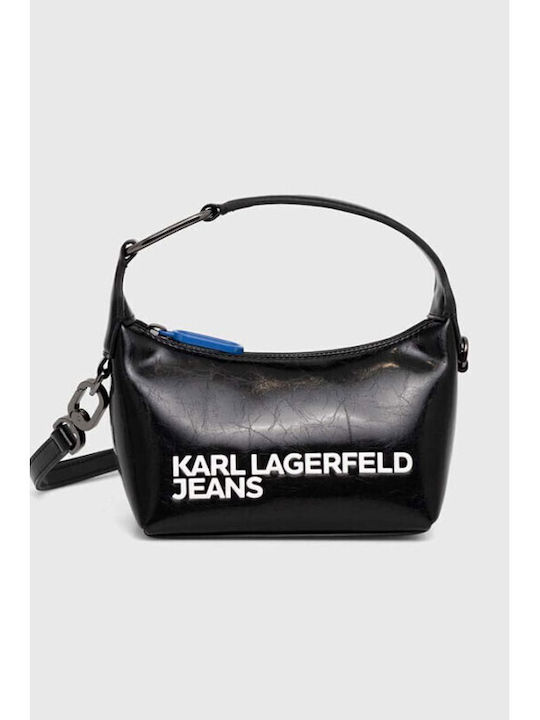 Karl Lagerfeld Damen Tasche Schulter Schwarz