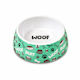 Glee Woof Ruff Ceramic Food and Water Bowl for Dog and Cat 225ml 14cm